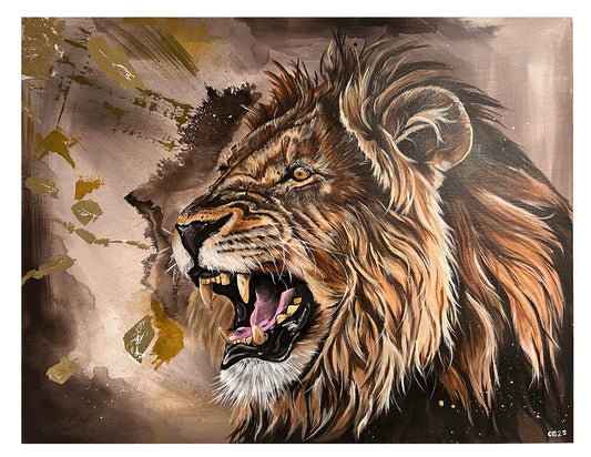 Lion wall art prints