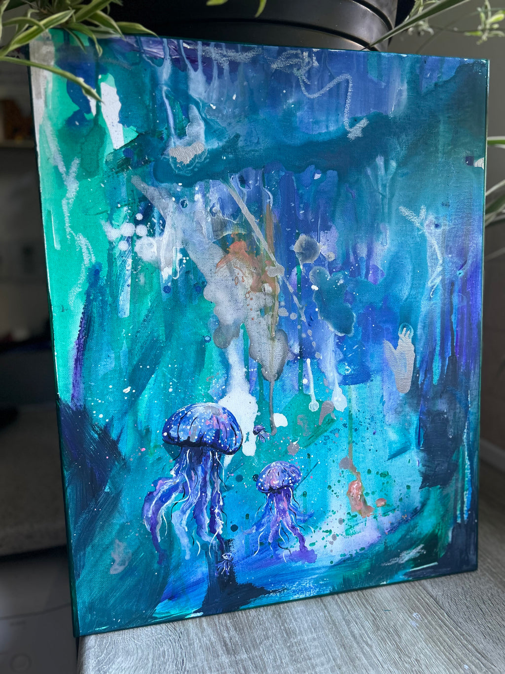 Jellyfish Painting | Limited Edition prints