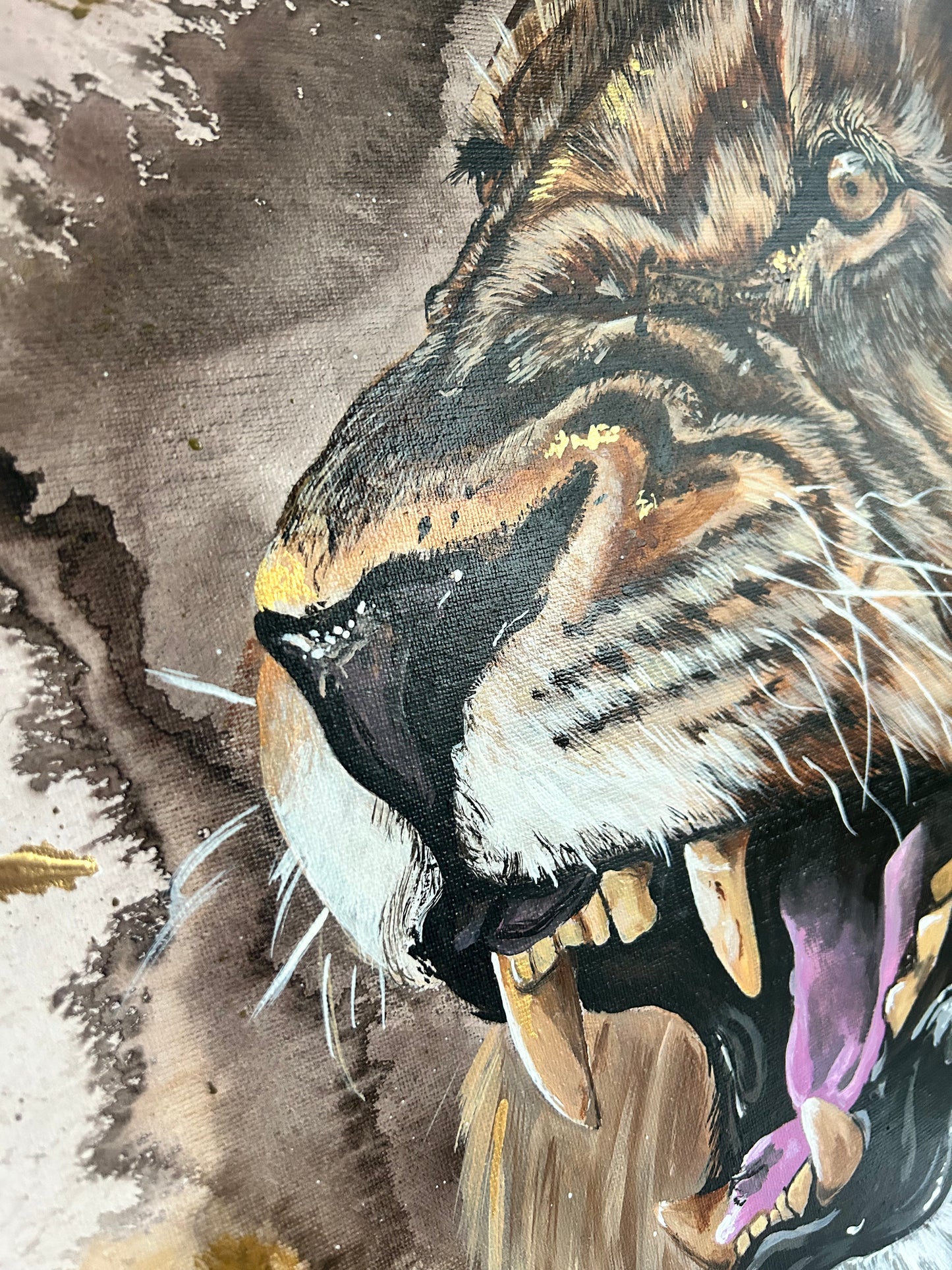 Lion wall art prints