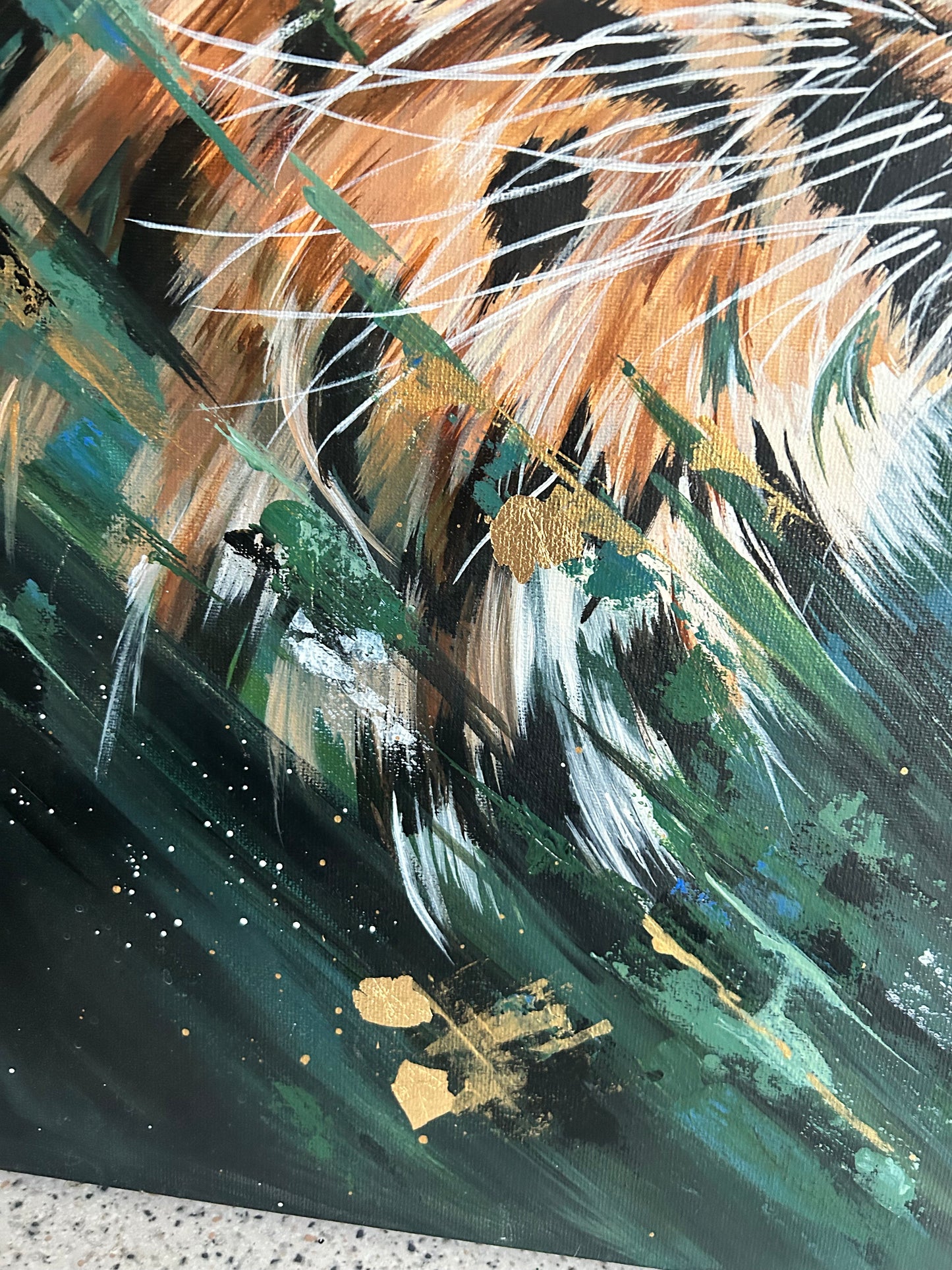 Leopard wall art prints