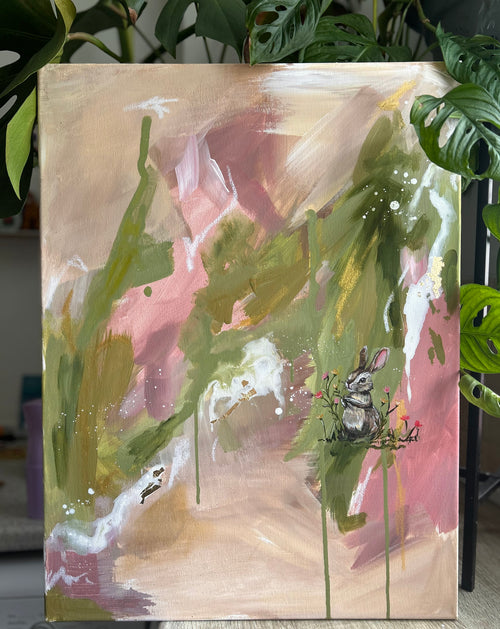 Bunny Painting | Limited Edition prints