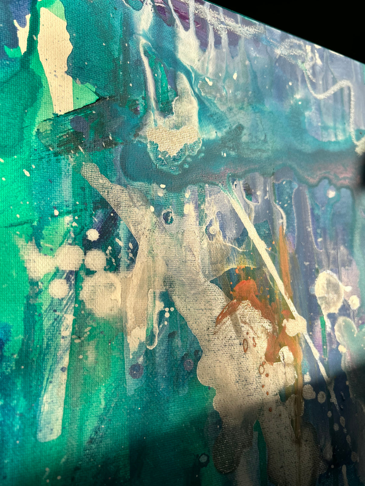 Original Jellyfish painting | Sea life collection