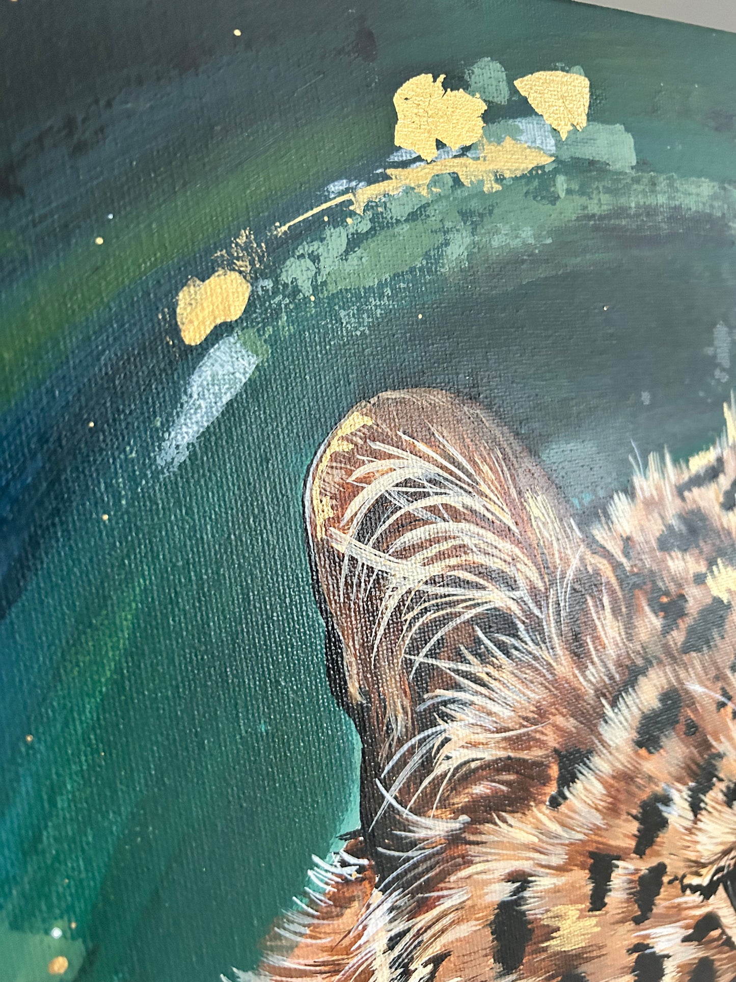 Leopard wall art prints