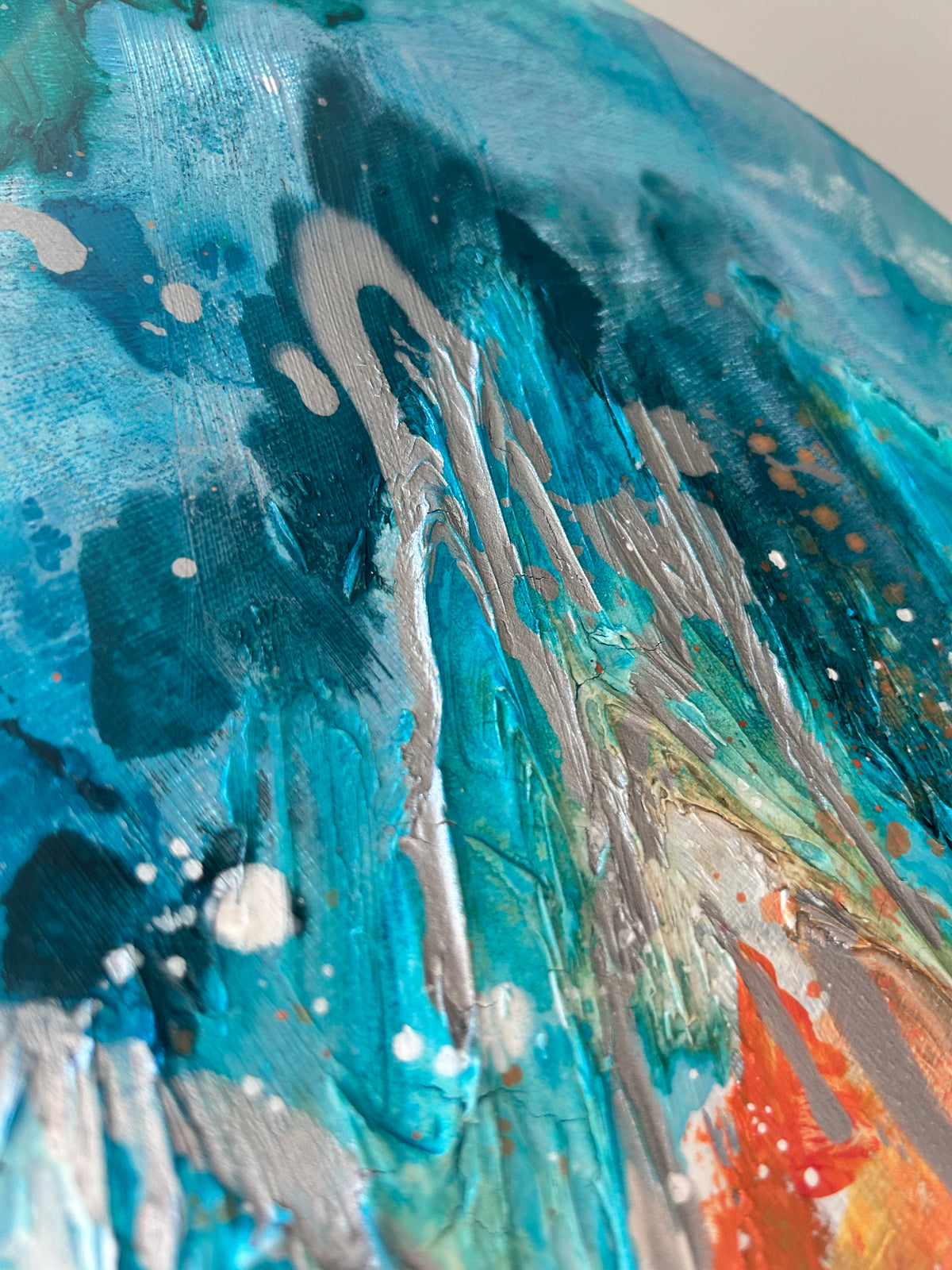 Original crab painting | Under the sea collection | sea life art