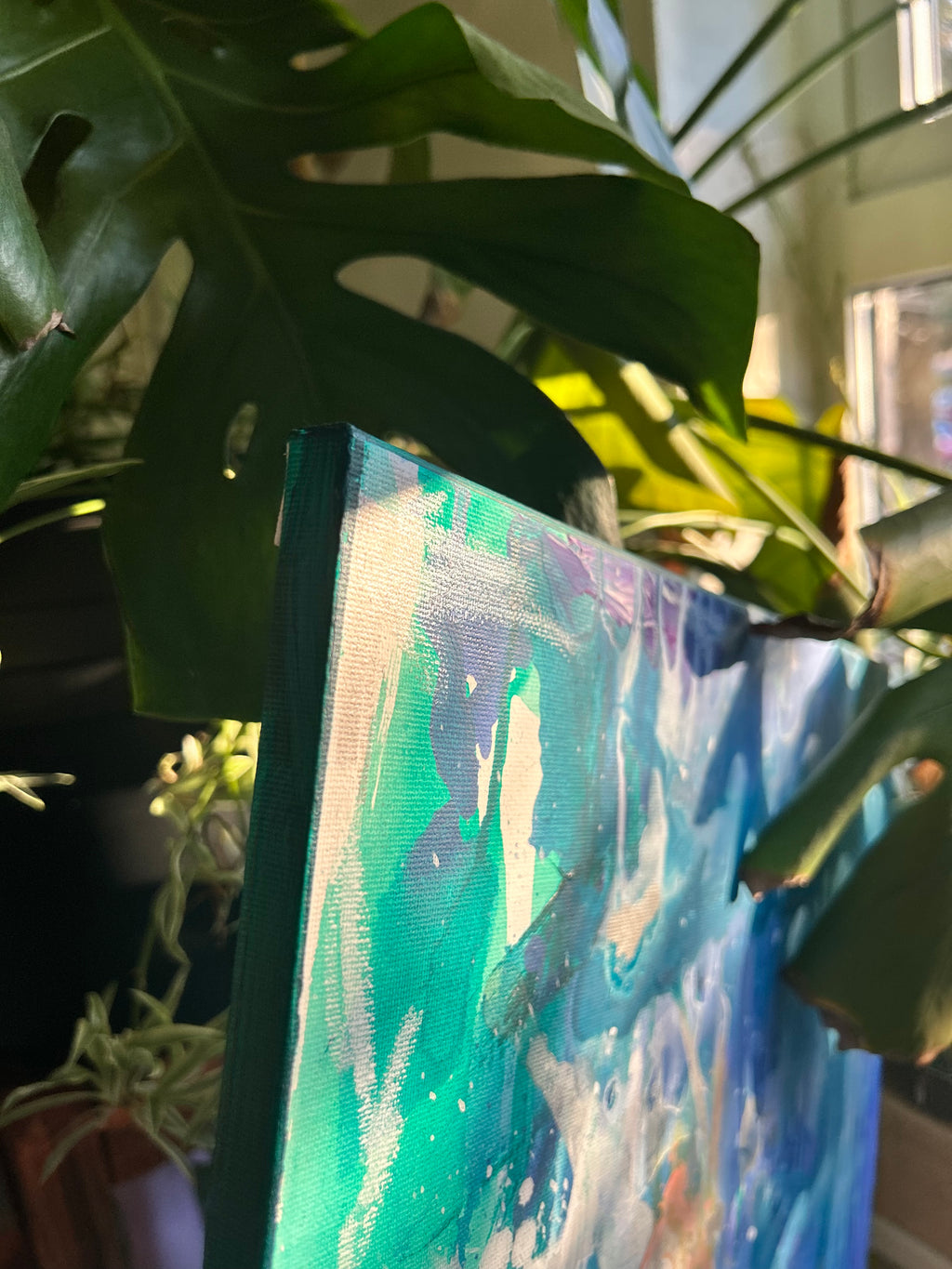 Original Jellyfish painting | Sea life collection