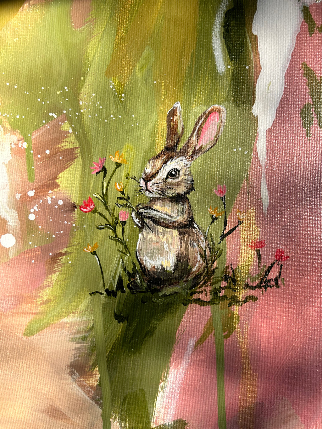 Bunny Painting | Limited Edition prints