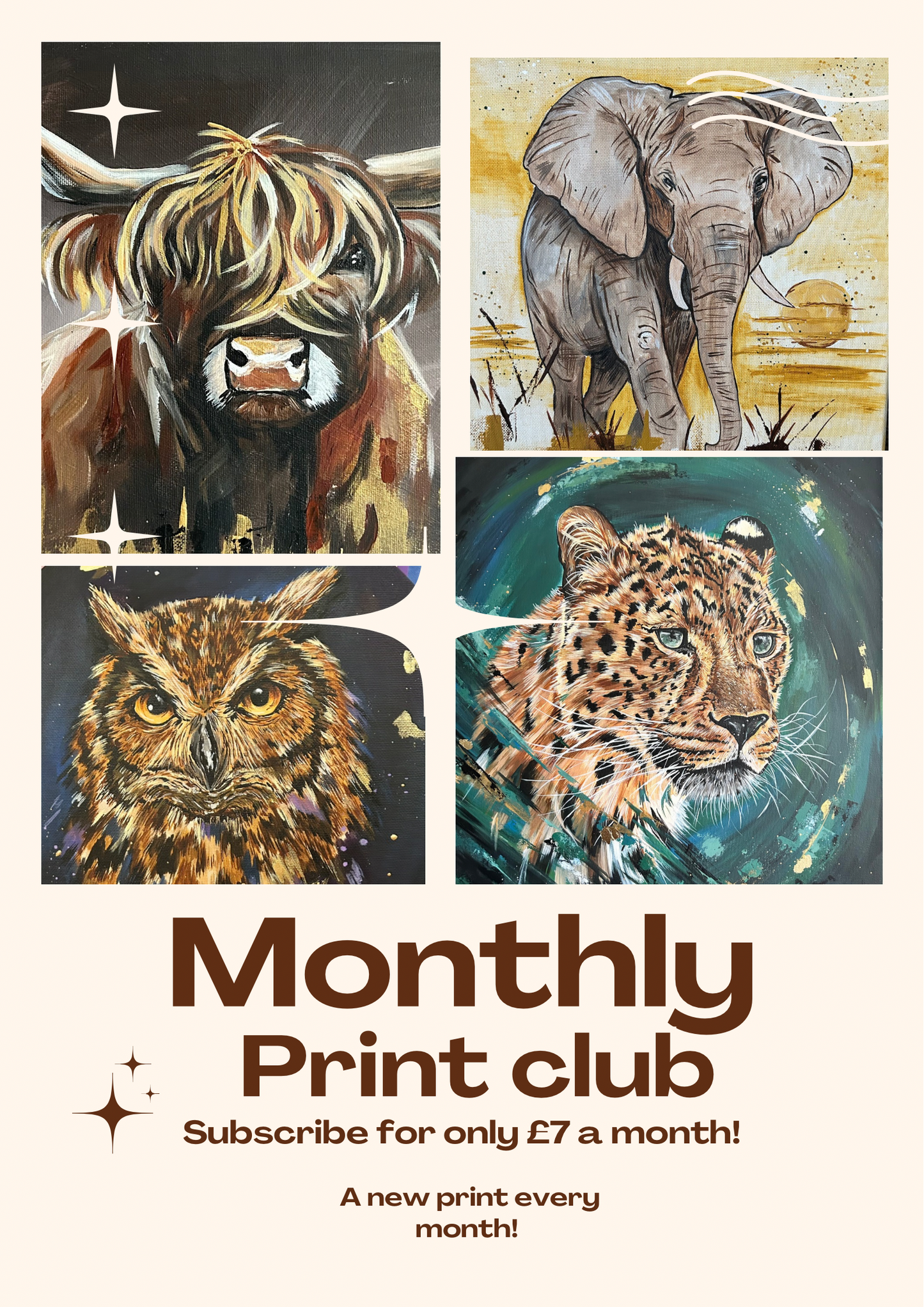 Monthly print club