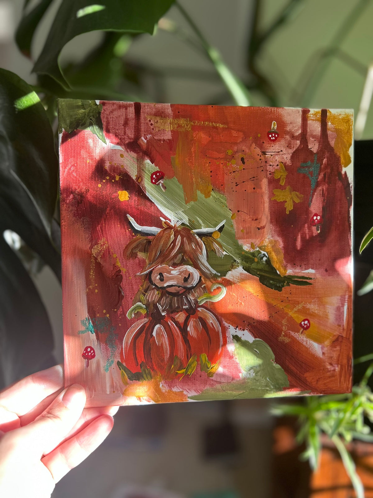 Autumnal Highland Cow Paint Night. 23/10/26
