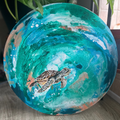 Sea Turtle print | Limited edition prints | under the sea collection | Square fine art print